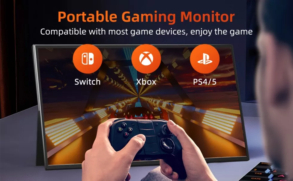 18.5 Inch 1080p Portable Monitor
