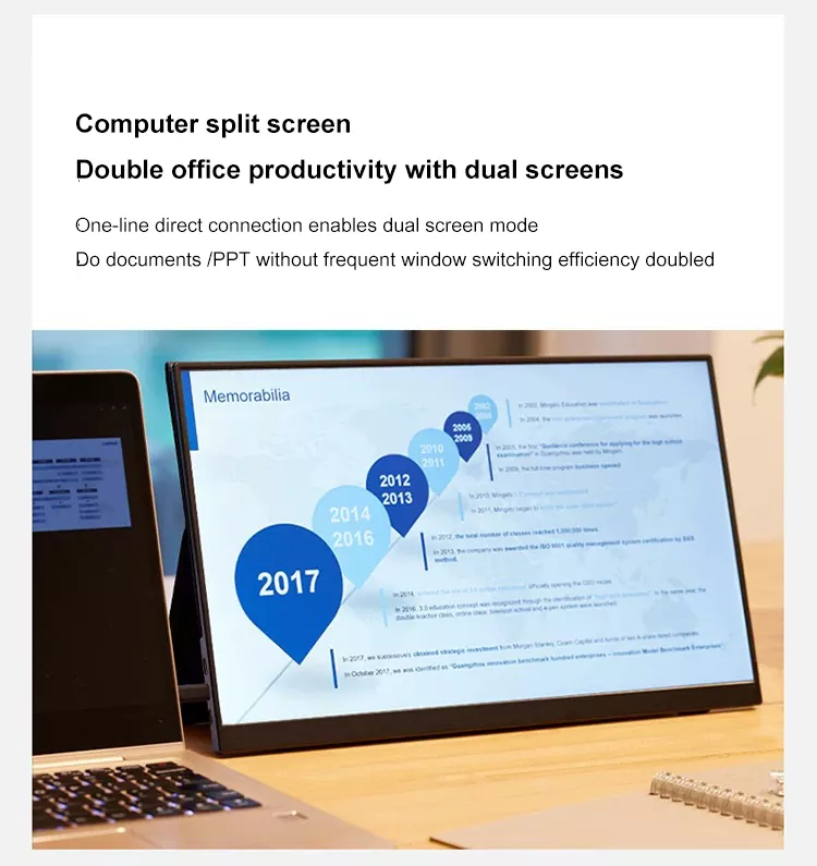 14 Inch 4K Ultra HD Portable Monitor